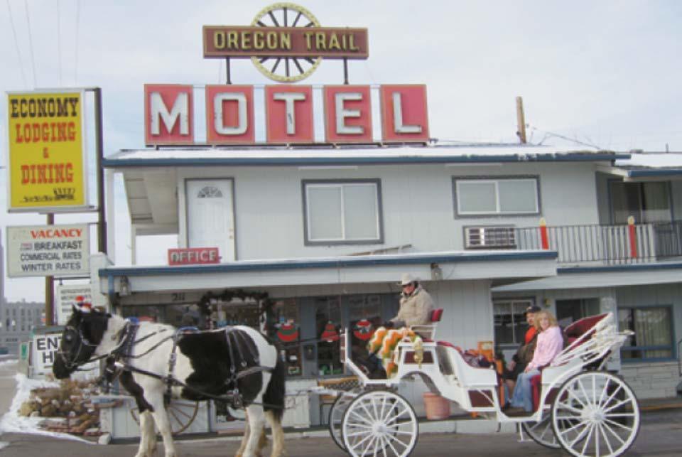 Oregon Trail Motel&Restaurant Baker City Exterior foto